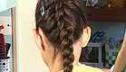 צמה הפוכה (צילום: צילום מסך ,mako)