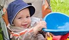 תינוק מטייל בעגלה (צילום: istockphoto ,istockphoto)