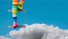 סולם יעקב (צילום: istockphoto ,istockphoto)