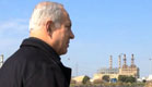 בנימין נתניהו בקישון (צילום: חדשות 2)
