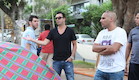 ליאור נרקיס מסתובב בין אוהלי המחאה (צילום: ראובן שניידר ,mako)