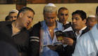 קובי פרץ ואשתו ענבל פלדבאום בכותל (צילום: שרון רביבו ,mako)