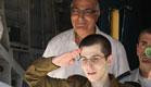 מידן שליט לאחר שיחרורו. ארכיון (צילום: דו"צ)