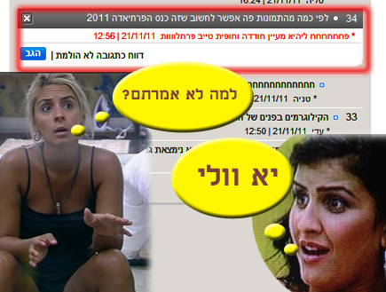 טוקבק הזהב (צילום: צילום מסך ,mako)