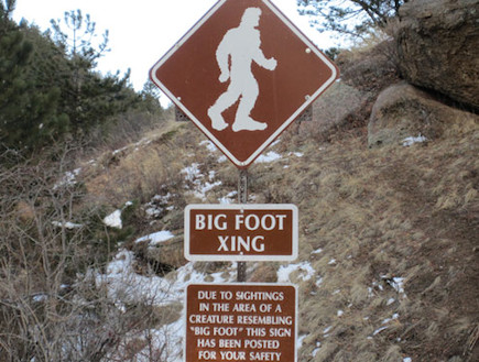 Bigfoot Photos Funny Road Signs Road Signs