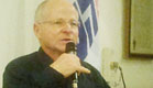 נועם שליט, היום בבית מפלגת העבודה (צילום: עזרי עמרם - חדשות 2)