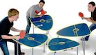 פינג פונג מרובע (צילום: hammacher.com)