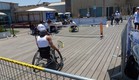 משחק טניס להגברת נגישות (צילום: יובל מוסקוביץ)