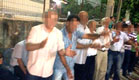 פעילי הימין ניסו למנוע חתונת ערבי ויהודייה (צילום: רפעת עכר)