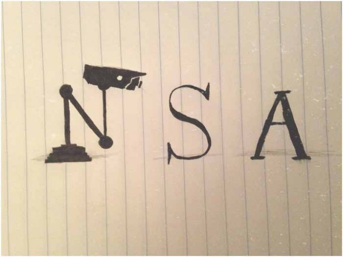 הציור המקורי של NSA ופיקסאר