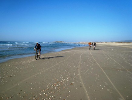 בונים , מסלולי אופניים לחופים