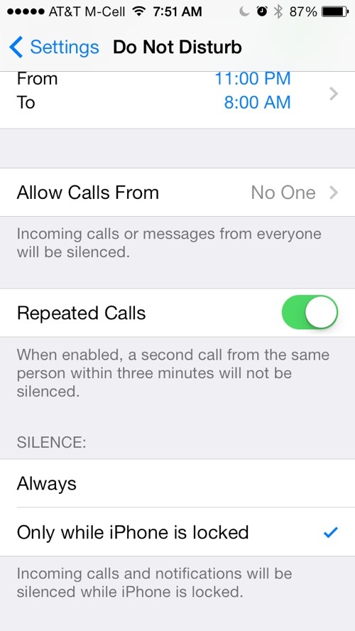 להשתיק את האייפון גם אם אתם משתמשים בו
