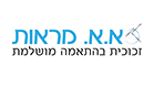 לוגו א.א מראות לשדרת השותפים האח הגדול