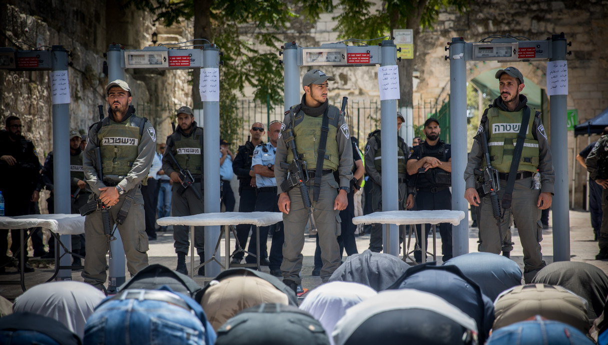 temple mount protest