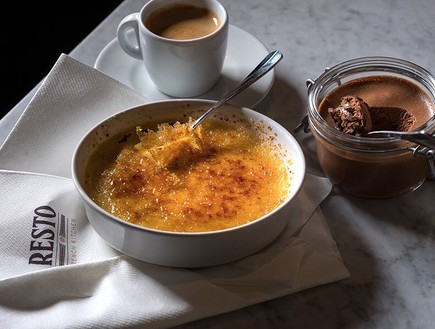 רסטו - קרם ברולה (צילום: אנטולי מיכאלו)