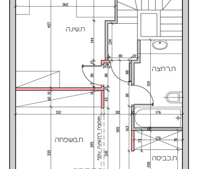 בית בתל אביב, עיצוב ענת דרך אגבר, עליית גג (שרטוט: ענת דרך אגבר) בית בתל אביב, עיצוב ענת דרך אגבר, עליית גג (שרטוט: ענת דרך אגבר)
