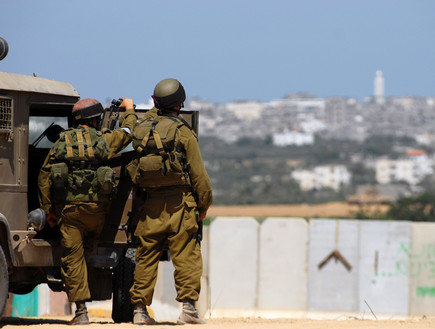 חיילי צה"ל מול הגבול עם רצועת עזה חיילי צה"ל מול הגבול עם רצועת עזה