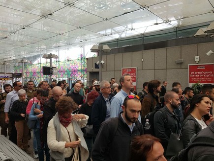 צפיפות כבדה בעקבות העבודות במסילה צפיפות כבדה בעקבות העבודות במסילה