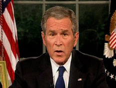 נשיא ארה"ב ג'ורג' בוש (וידאו WMV: mako)
