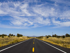 כביש ריק (צילום: Shutterstock)
