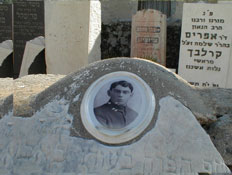 סיורים בתל אביב: בבית קברות טרומפלדור (צילום: איל שפירא)