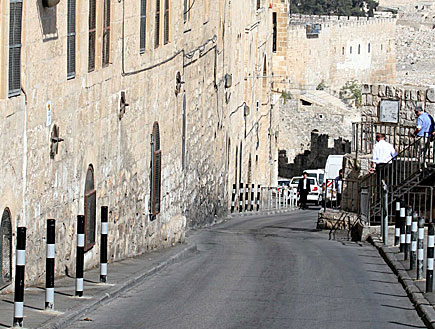 רחוב בירושלים (צילום: עודד קרני)