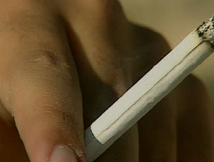 סיגריה (תמונת AVI: חדשות1 ערוץ 2)