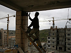 בנייה באזור ירושלים (צילום: רויטרס, רויטרס1)