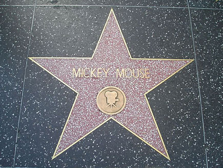 הכוכב של מיקי מאוס בשדרת הכוכבים בהוליווד