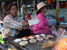 השוק הצף בבנקוק תאילנד 2