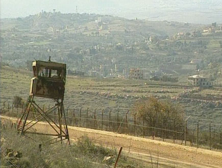 מוצב של צה"ל בגבול לבנון (תמונת AVI: חדשות1 ערוץ 2)