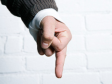 אצבע משולשת (צילום: jupiter images)