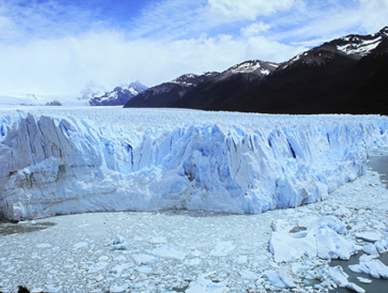 קרחון בטורס דל פיינה בצ'ילה (צילום: יוסי מלמד)