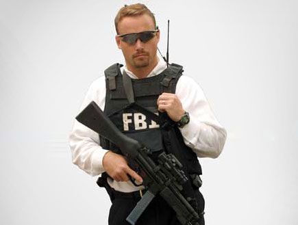 סוכן FBI (צילום: עדי רם)