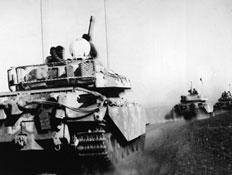 טנק סורי ברמת הגולן במלחמת יום כיפור  (צילום: Hulton Archive, GettyImages IL)