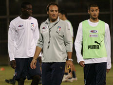 קזיראגי, מאמן נבחרת איטליה הצעירה (צילום: עדי בן ברון, מערכת ONE)