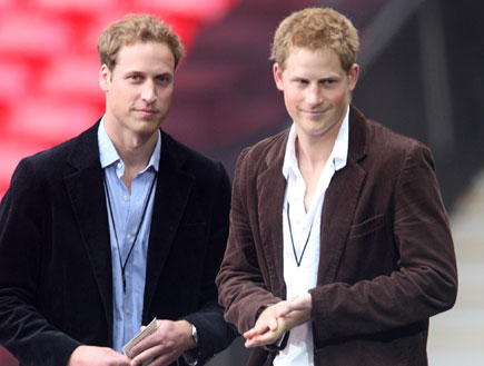 הנסיך ויליאם והנסיך הארי (צילום: Getty Images, GettyImages IL)