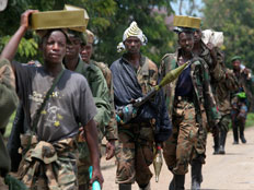 לוחמים בקונגו (צילום: רויטרס)