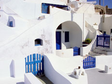 בתים ביוון (צילום: Medioimages/Photodisc, GettyImages IL)