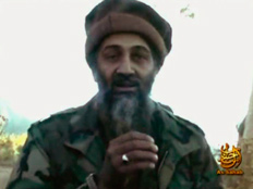 מנהיג אל-קאעידה, אוסמה בן לאדן. 