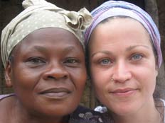 יד ישראלית למען נשות קונגו  (צילום: לירון יוחאי)