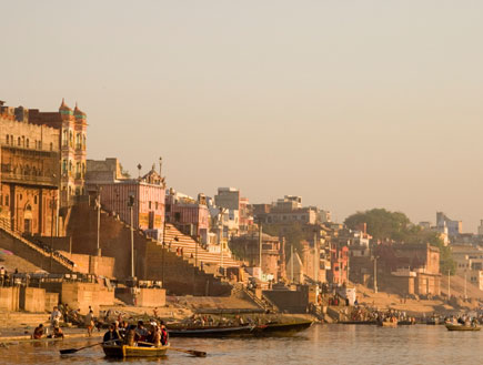 נהר הגנגס בהודו (צילום: Alan Tobey, Istock)