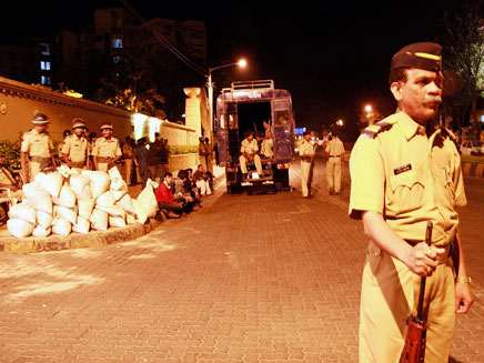 חיילים הודיים, היום במומבאי (getty) (תמונת AVI: חדשות)