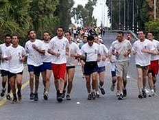 רצים מרתון (צילום: מערכת ONE)
