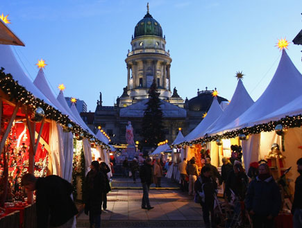 שוק חג המולד בגרמניה (צילום: Sean Gallup, GettyImages IL)