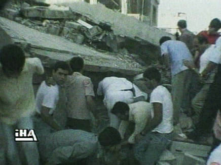 תמונה לוידאופדיה רעידת אדמה בטורקיה (תמונת AVI: חדשות)