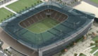 ציור של האצטדיון החדש של מכבי חיפה (צילום: מערכת ONE)