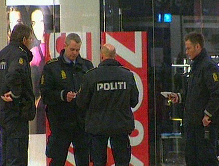 תקרית ירי בדנמרק (תמונת AVI: חדשות)