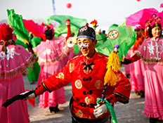 סילבסטר 2009 בסין (צילום: China Photos, GettyImages IL) סילבסטר 2009 בסין (צילום: China Photos, GettyImages IL)