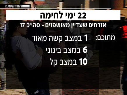 מצב הפצועים של צה"ל לאחר מבצע עופרת יצוקה (צילום: חדשות 2)